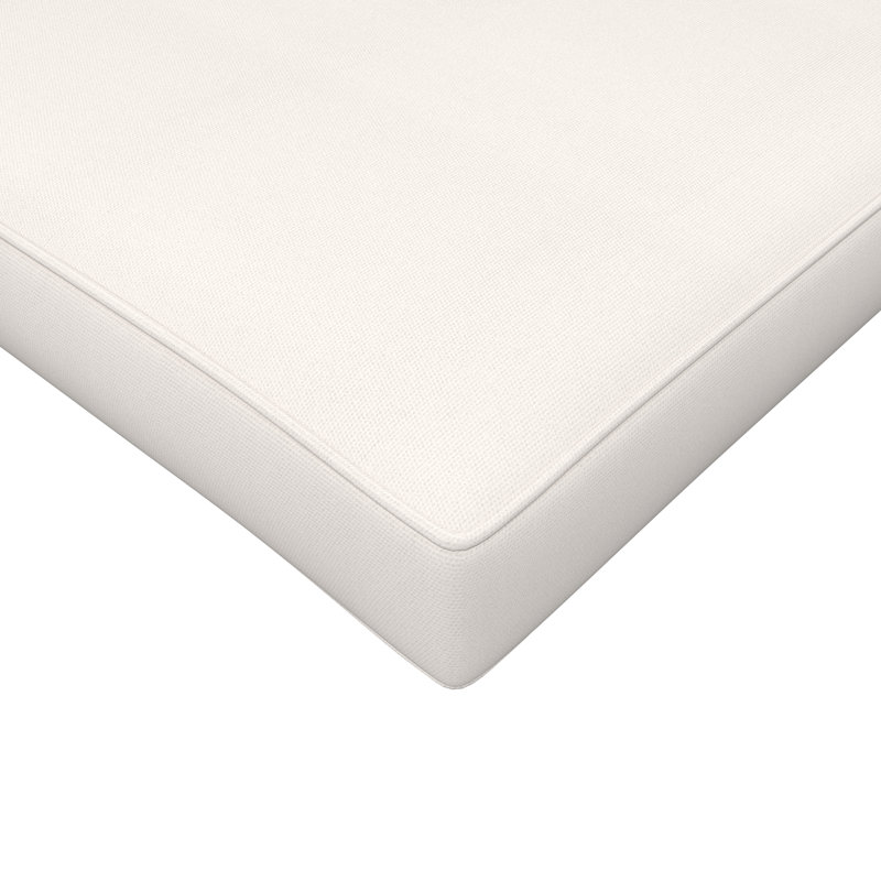 Coussin de siège pour repose-pieds Sunbrella®, 23 po x 19 po, Tissu naturel Sunbrella®