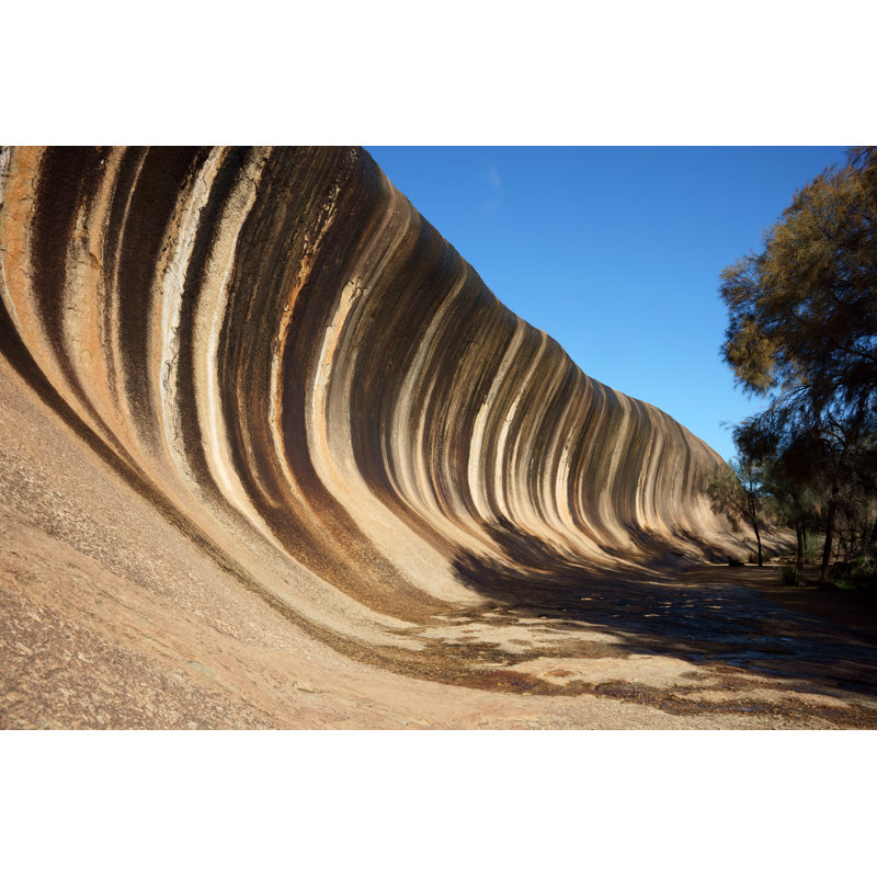 Wave Rock by Marco3t - Wrapped Canvas Print, 51cm H x 76cm W