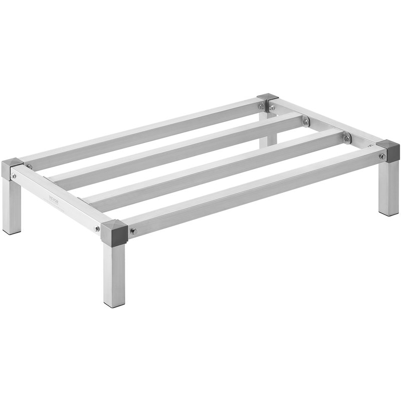 Aluminum Storage Rack, 20.3cm H x 91.4cm W x 50.8cm D