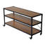 58cm H x 120cm W Iron Bookcase