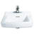 American Standard Comrade 18.25 " Ceramic Rectangular Bathroom Sink and Overflow Hole-1607061