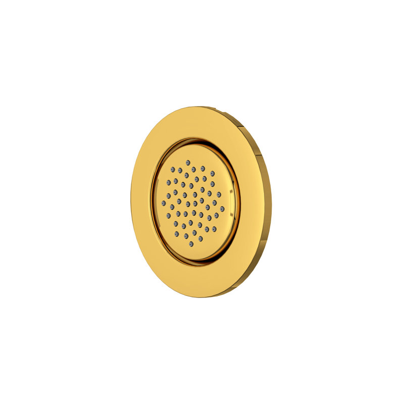 Perrin & Rowe Single Function Body Spray, Unlacquered Brass