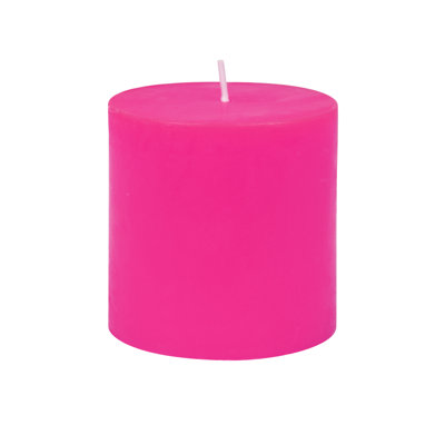 Unscented Pillar Candle