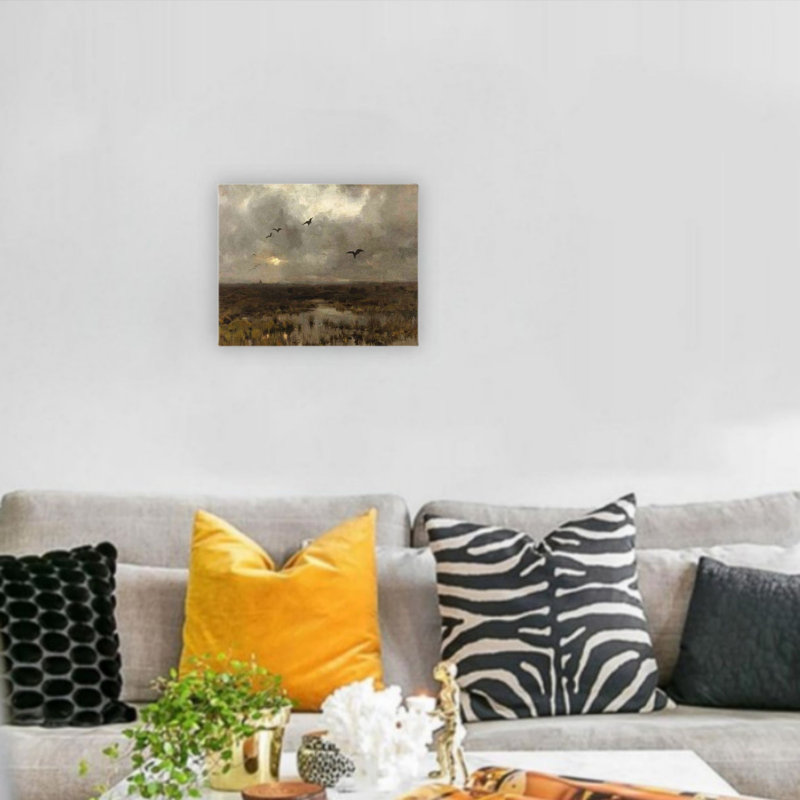 Art mural en toile sans cadre 12 "x 16"