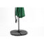 Parasol de marché suspendu à DEL 10 pi (vert foncé) (sans base)-1109817597