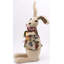 Spring Rabbit with Carrots, Standing - 20 Inches Stuffed Holiday Accent