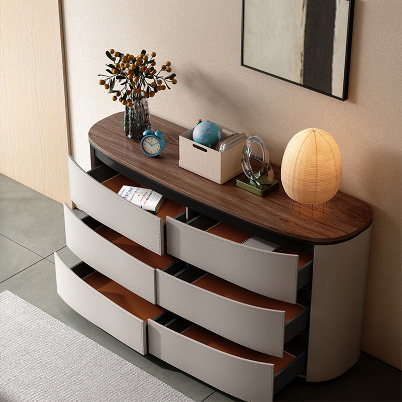 Buffet d'entrée italien minimaliste, H 31,5 po x l 59,06 po x P 15,75 po