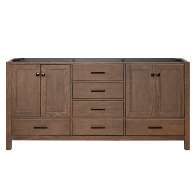 Panchuri 72" Double Bathroom Vanity Base Only