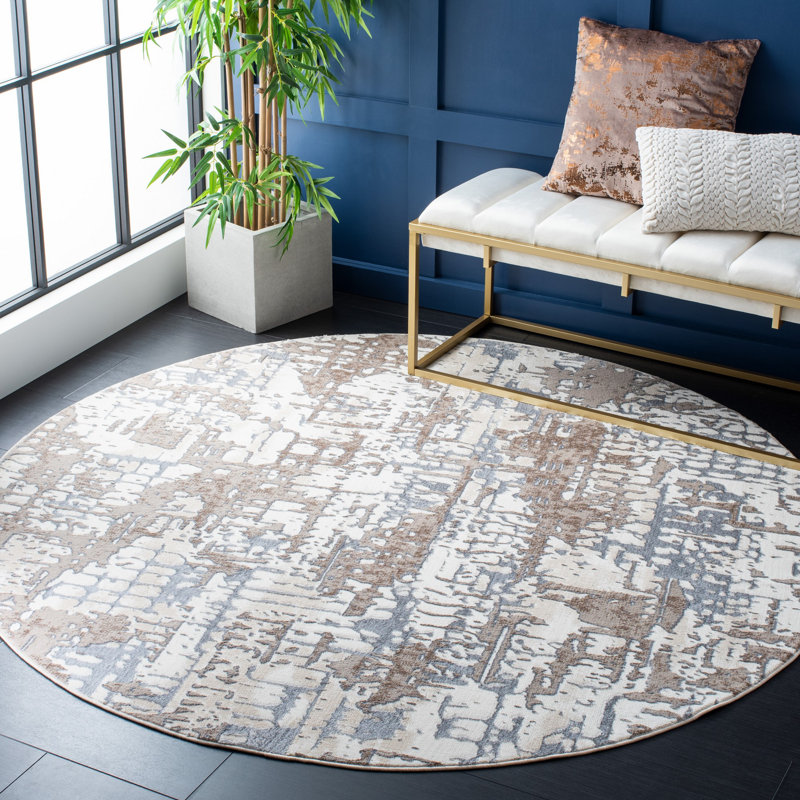 Tapis de performance Breide, Rond 6 pi 7 po