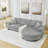 L-Shaped Modular Convertible Sofa-562308932
