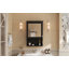 Armoire de rangement de salle de bain murale 20 "avec miroir, rangement mural avec porte, armoire à pharmacie murale à miroir-28739791