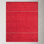 Santiago Red Handmade Wool Geometric Rug