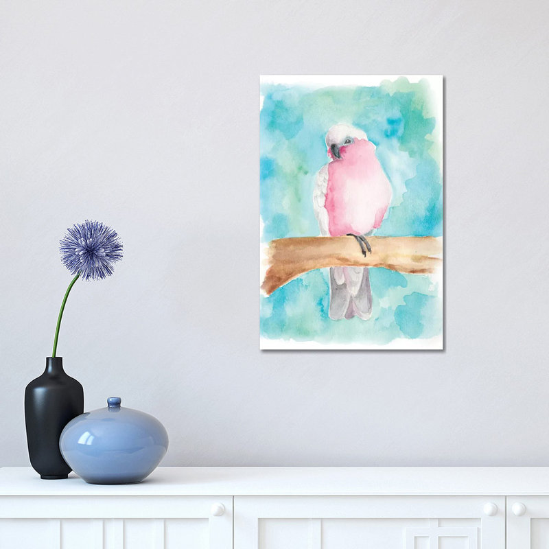 Sweet Tropical Bird III 1 Piece Wrapped Canvas Painting, 30.48 cm H x 45.72 cm W