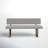Mukai Polyester Upholstered Bench-1932116266