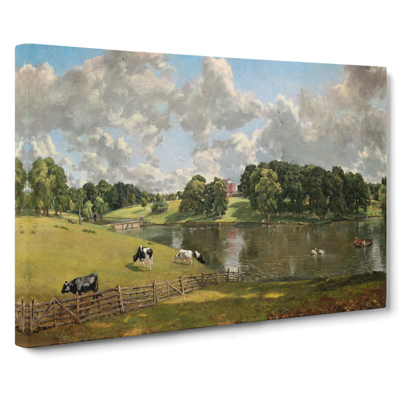 Wivenhoe Park in Essex by John Constable - Wrapped Canvas, 40cm H x 60cm W x 3cm D