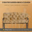 Remplacement de 3 places pour la balançoire, le coussin de banc capitonné pour le mobilier d'extérieur, le canapé / canapé de patio