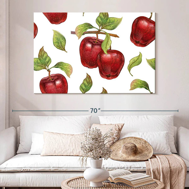 Yarlin Luscious Apples, 8" H x 12" W