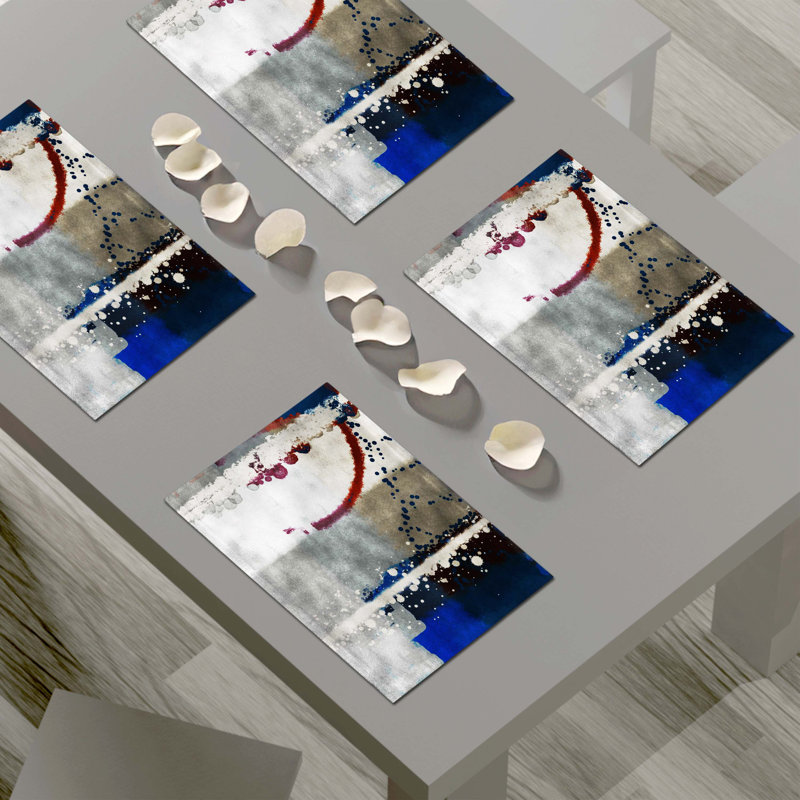 Polyester Abstract Placemat