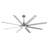 Oversized Windmill - Blade Modern Farmhouse Standard LED Ceiling Fan with Remote Control and Light Kit Included-104391791-110096757