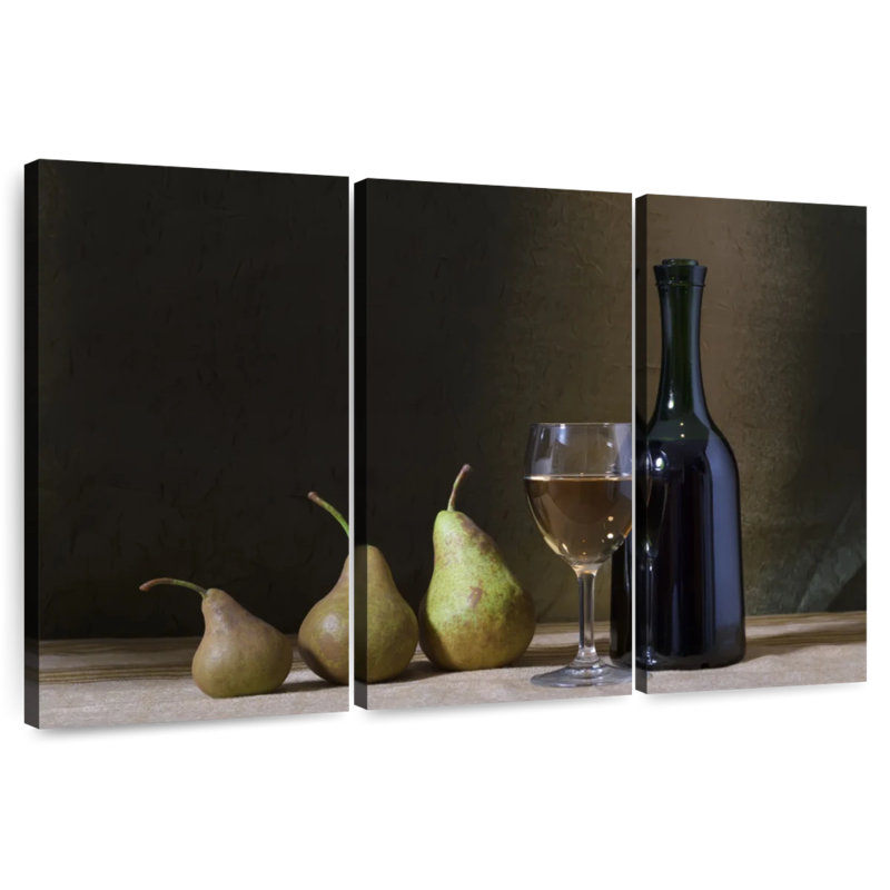 Yarlin Wine and Pears, 28" H x 45" W