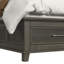 Ensemble de chambre à coucher avec rangement 5 pièces Daulton-105299587-105299586