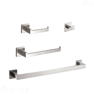 4 - Piece Bathroom Hardware Set