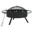 Delores Fire Pit with Poker 70 cm XXL Steel