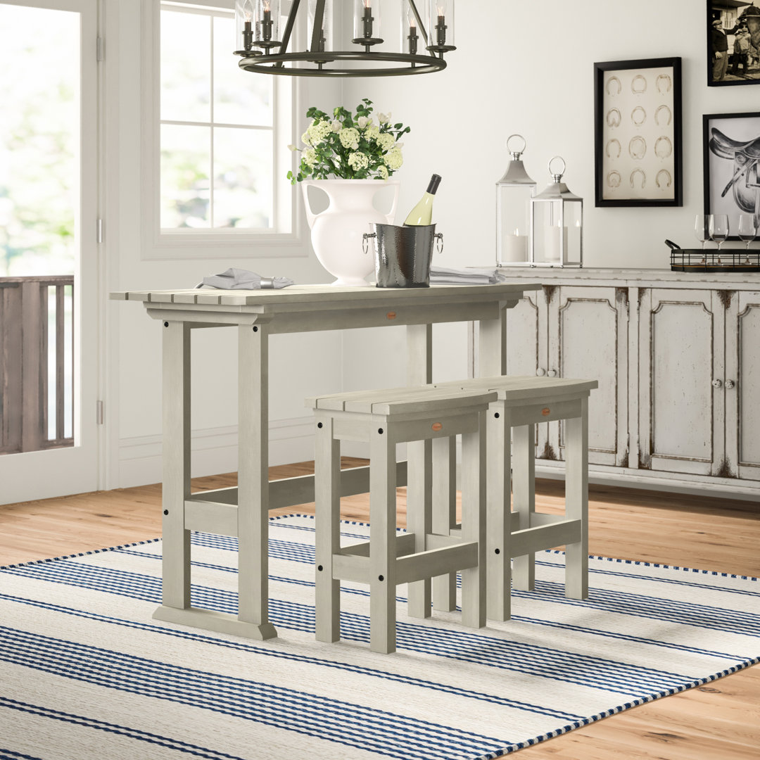 Arbnora 2 - Person Patio Dining Set with Rectangular Table Lark Manor™