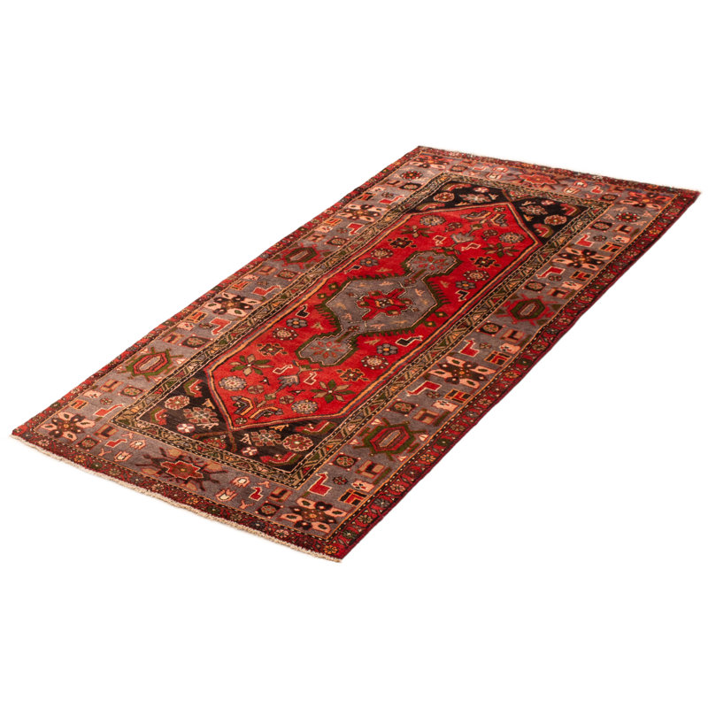 Tapis rouge unique 4 pi 1 po x 7 pi 8 po Andelz
