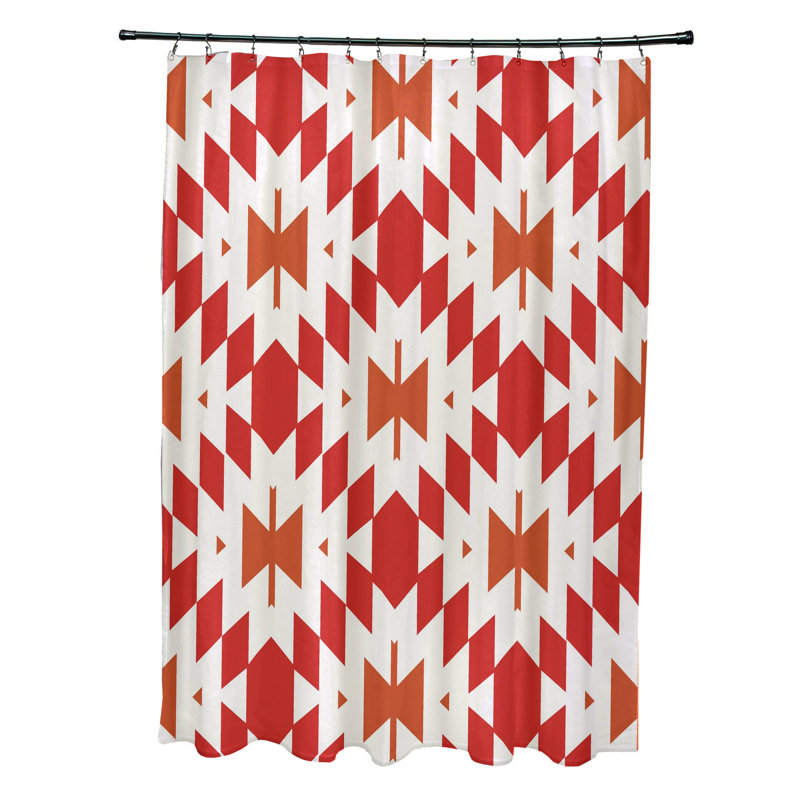 Rideau de douche Senoia, Orange
