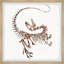 «Dino Fossil» par Broomfield, reproduction encadrée-1751872028