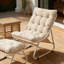 Chaise longue d'extérieur avec repose-pieds pour patio-1059692124
