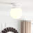 Meri Glass Semi Flush Mount-688906630-688906629-677067158