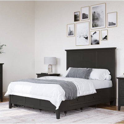 Lit plateforme avec rangement Renee