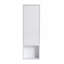Armoire murale de salle de bain 12 po, portes à fermeture douce, conception à fixation flottante, blanc brillant (emballage Kd)