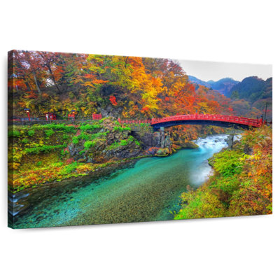 Lilie Shinkyo Bridge In Autumn
