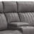 Andrew-James 77" Pillow Top Arm Reclining Loveseat