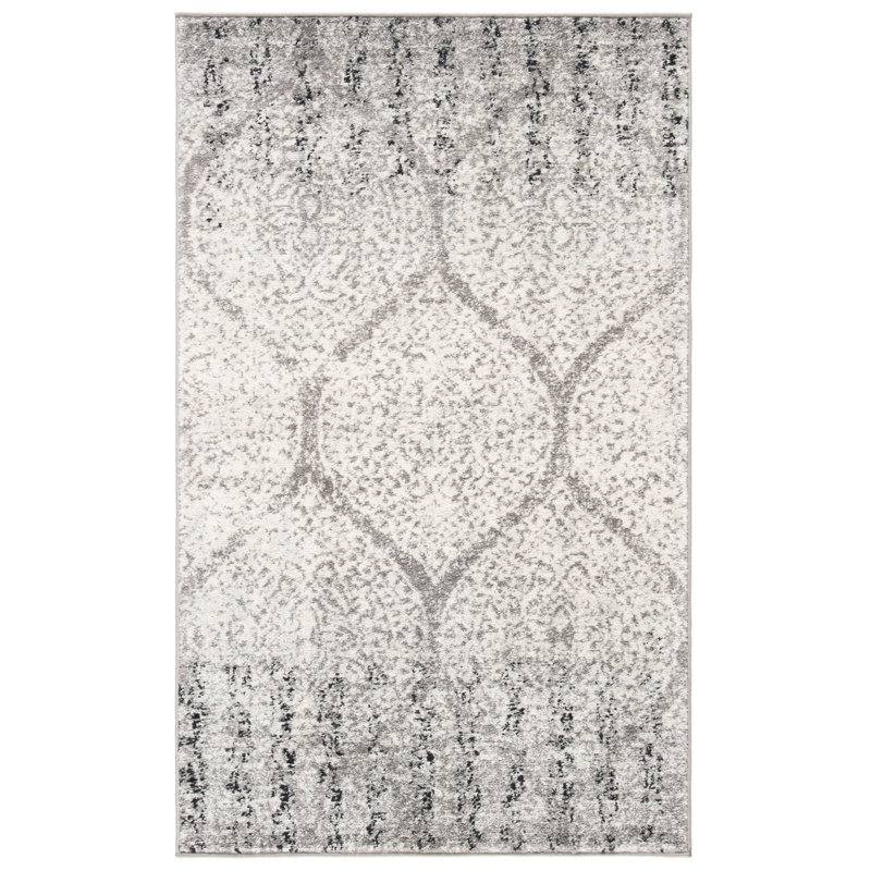 Kara Performance Geometric Rug, Rectangle 2'3" x 4'