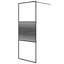 Stemple Framed Fixed Shower Screen with Clear Glass-1523368300