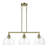 Virden 3 - Light Dimmable Kitchen Island Geometric Chandelier-252646305