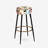 Multicolor Leopard Urban - Geometric Bar Stools Set Of 2