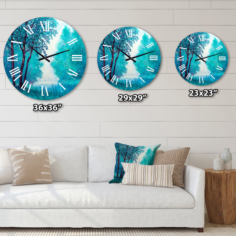 Horloge murale Lake House, Moyenne
