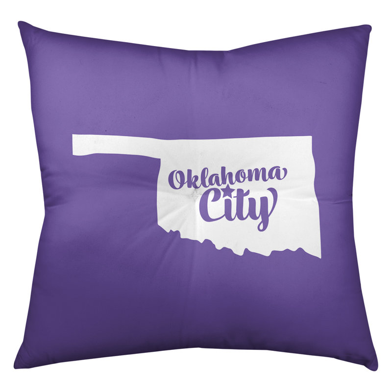 Coussin de plancher touffeté, 26 po x 26 po, Mauve, Oklahoma City