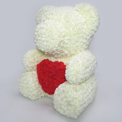 Valentine's Day Bear Decorative Accent