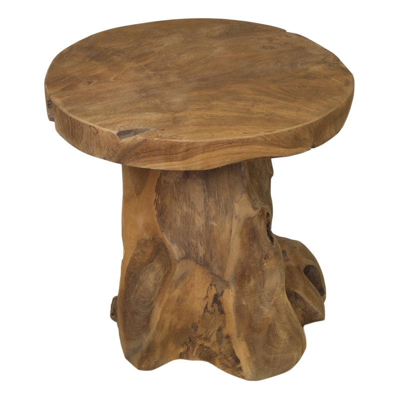 Yellow Pine Solid Wood Accent Stool