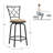 Basche Swivel Adjustable Height Bar Stool
