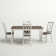 Eltingville 4 - Person Four Leg Dining Set