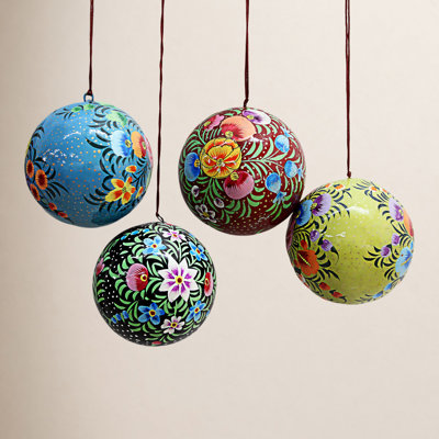 3" Hand-Painted Bauble