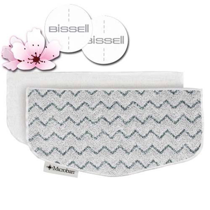 BISSELL Microfiber Mop Pads and Fragrance Discs for PowerFresh