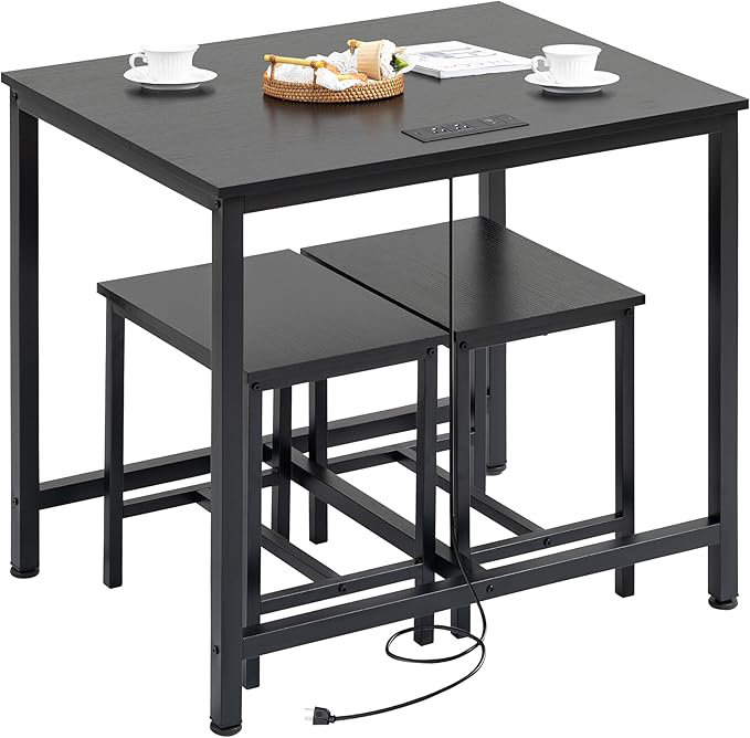 Grande table de salle à manger ronde 31,5 po